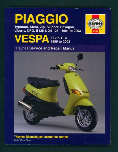 Piaggio vespa haynes - piaggio, 50