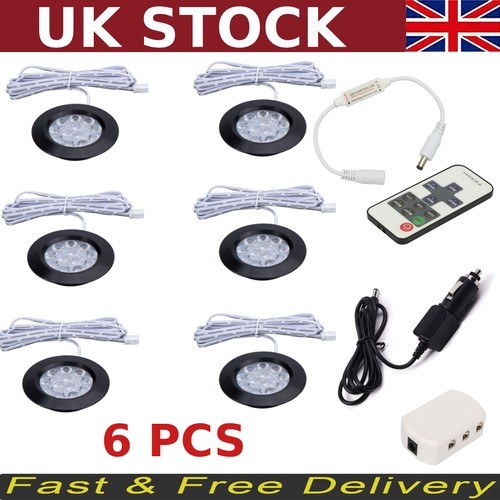 Ultra slim recessed leds - 6x,