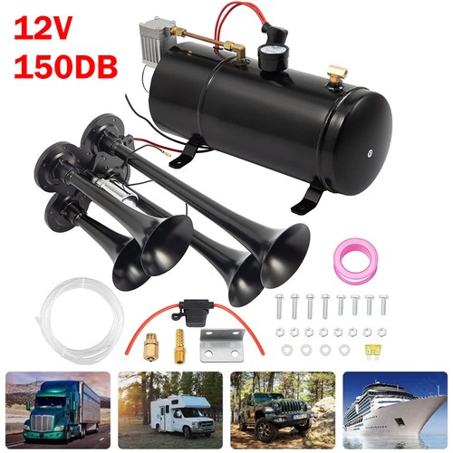 Train air horn kit with - air,