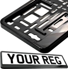 Premium Number Plate Frame -