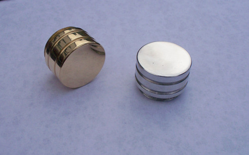 Polished cylinder filler - polished, cap