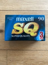 3 Maxell SQ 90 Type II Chrome
