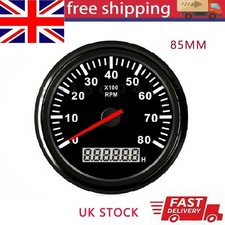 85mm Car Tachometer 0-8000RPM