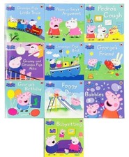 Peppa Pig Lime Bag 10 Books