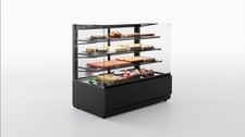 CAKE DISPLAY FRIDGE 1.4M SQUARE LED LIGHTS CHILLER MODERN LOOK STELLA