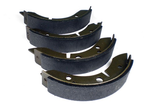 Rear brake shoes - morris, minor