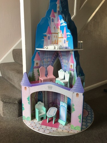 Dolls house large wooden - dolls,