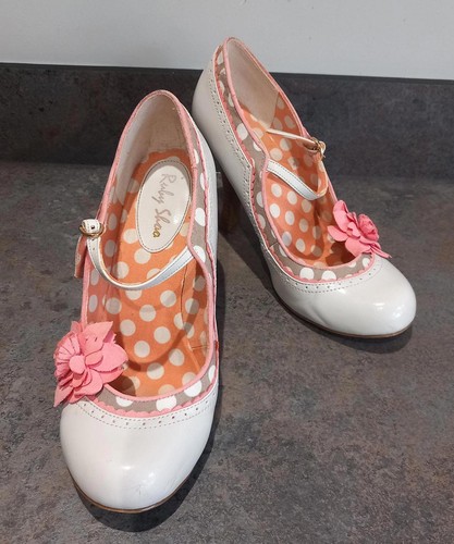 Ruby shoo white and - shoo,