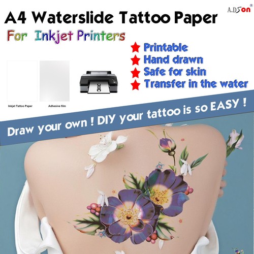 Tattoo paper sticker inkjet - a4,