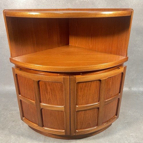 Nathan teak corner cabinet - nathan,