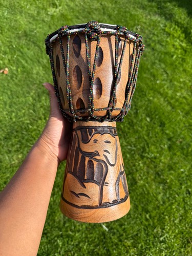 Djembe drum 25cm elephant - djembe,