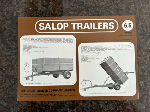 Salop trailers leaflet - salop,