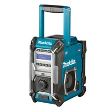 Makita MR003GZ 40V Max XGT Li-ion DAB/DAB+ Blue Digital Job Site Radio Body Only