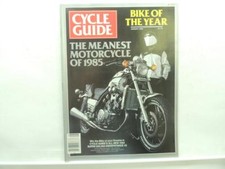 Aug 1985 Cycle Guide Magazine