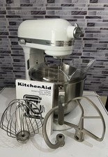 KitchenAid Stand Mixer Heavy Duty 6.9L, 7QT, White, Model 5KSM7591XBWH, 500 Watt