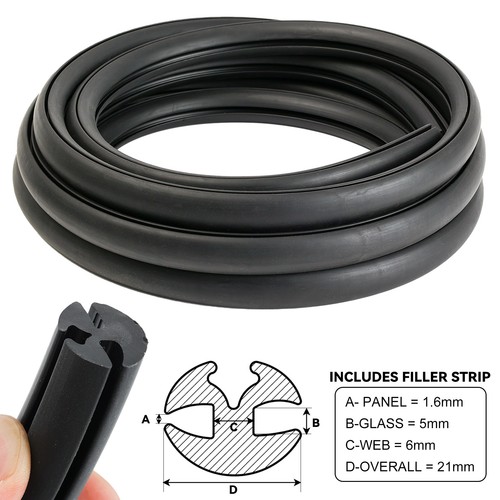 Claytonrite rubber window - rubber,
