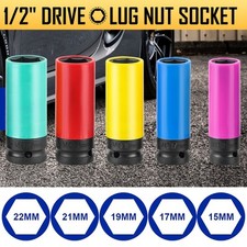 5PCS Alloy Wheel Nut Thin Deep