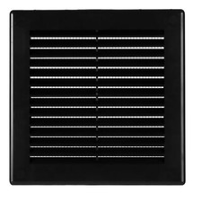 Air Vent Grille Black Wall