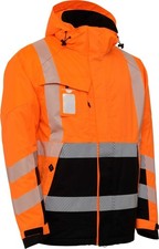 ELKA Visible Xtreme Stretch Winter Jacket (HI-VIZ OrangeBlack) - 186100R