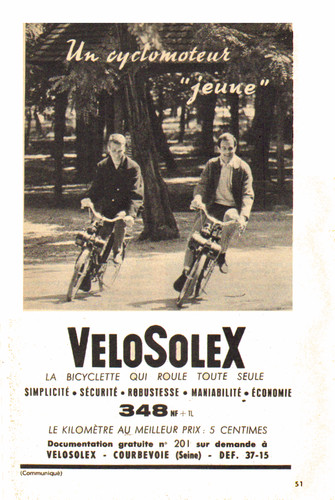 Pub velosolex 1963 - ", )