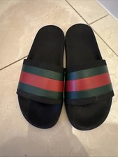 Boys Uk 2 Gucci Flip Flops