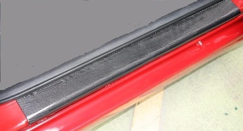 Carbon fibre effect boot rear - carbon,