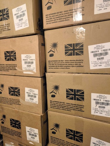 Mre british full box all - full, 10