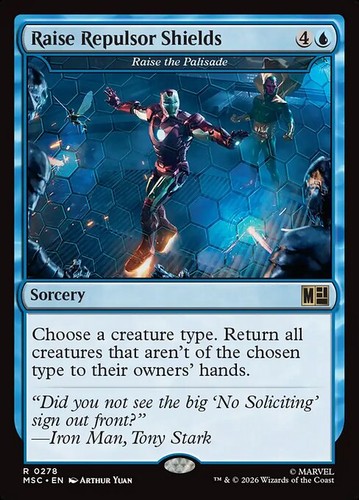 Mtg raise the palisade msc - the,