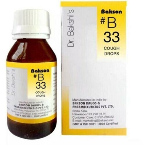 Bakson b33 drops - bakson, (30ml)