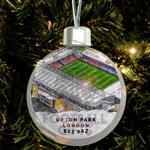 West ham jumbo xmas - ham, bauble