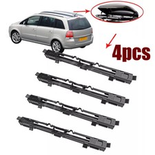 4X ROOF CARRIER COVER RAIL TRIM MOULDING FLAP FOR VAUXHALL OPEL ASTRA H ZAFIRA B