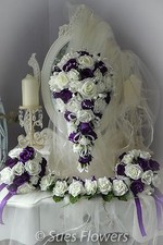 WEDDING FLOWERS =FULL SET IN