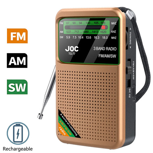 Portable mini pocket - mini, radio
