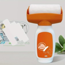 Reusable paint roller brush