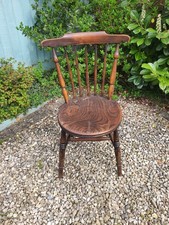 Antique Edwardian Elm Penny