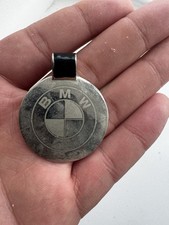 Genuine Main Dealer BMW Metal Key Ring Key Chain Key Fob Vintage Classic Retro