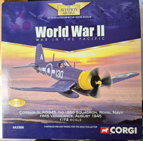 Corgi aa33006 corsair iv - 1:72,