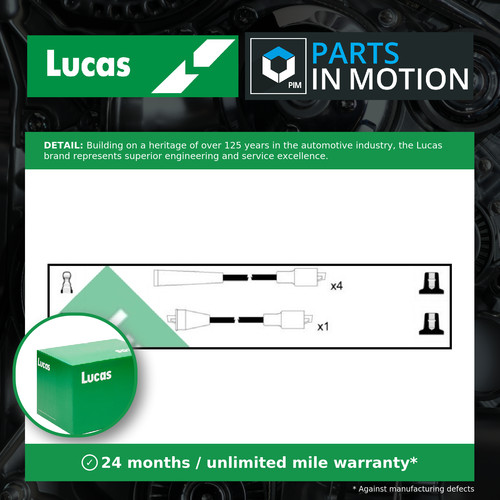 Leads ignition cables - ignition, set