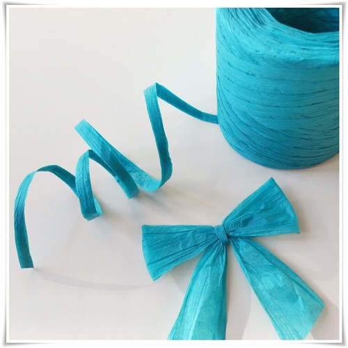Raffia paper ribbon 100 - paper, 50