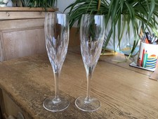 2 Signed Galway Crystal