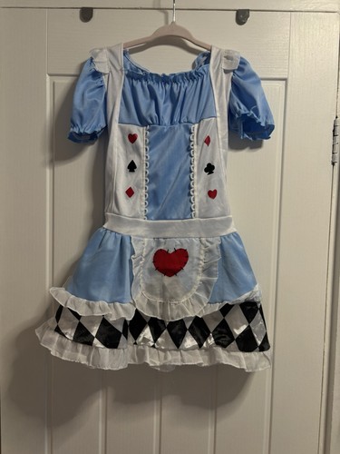Blue and white alice - and,