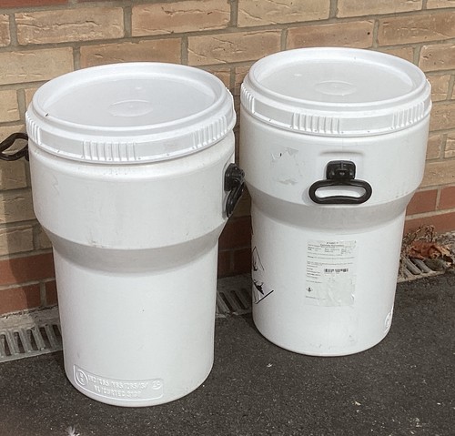 Two litre drum open - 50,