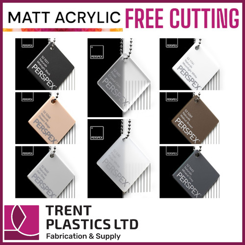 Perspex naturals matt frosted - perspex,