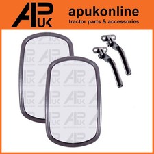 2x Universal Flat Mirror Head