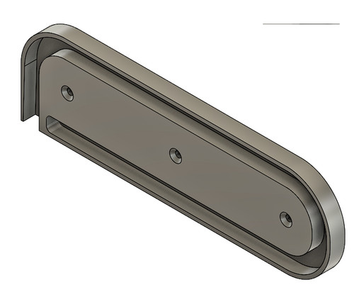 Pair narrow tambour door - pair,