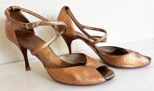 Comme Il Faut Shoes Bronze Gold  size 38