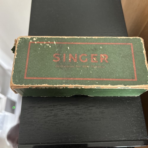 Vintage singer sewing machine - sewing,