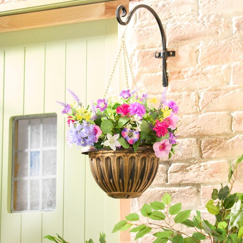 Artificial hanging basket - artificial,