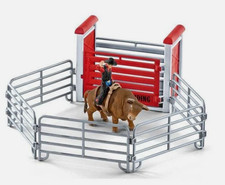 Schleich Schleich 41419 | Bull Riding Rodeo Cowboy Set