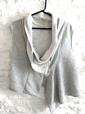 Crea Concept Eu42 Uk14 Top Waistcoat  Grey Funky Fabulous Soft Sleeveless